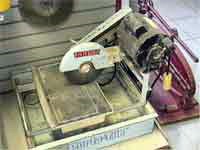 Wet Tile Saw